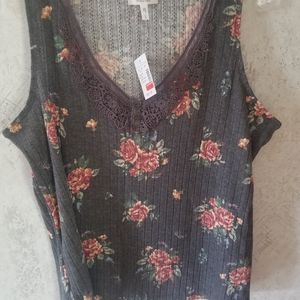 Floral Tank Top